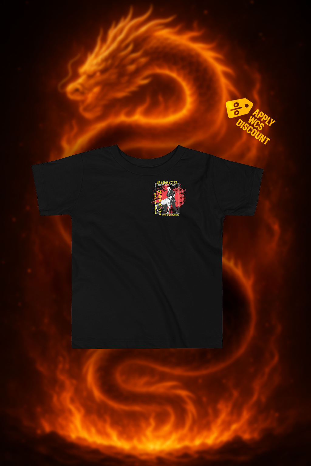 Sifu Legacy Toddler Tee – Grandmaster Swift Tribute