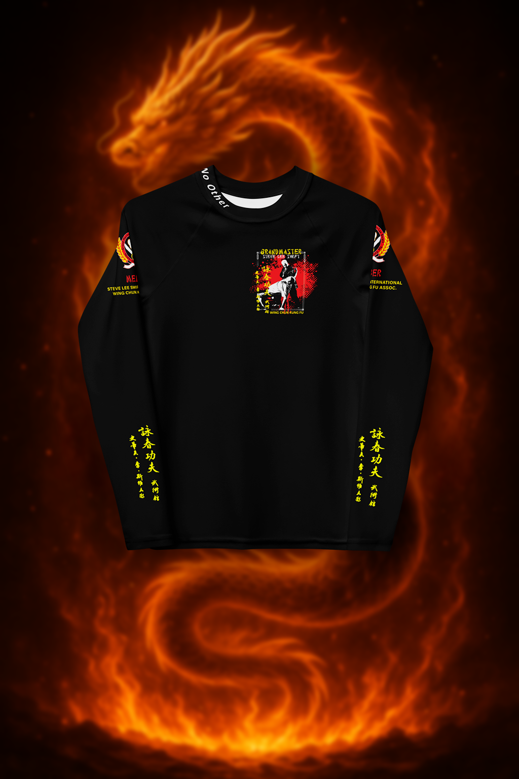 Sifu Legacy Youth Rash Guard – Martial Arts Long Sleeve Tee for Kids (UPF 50+, Unisex)