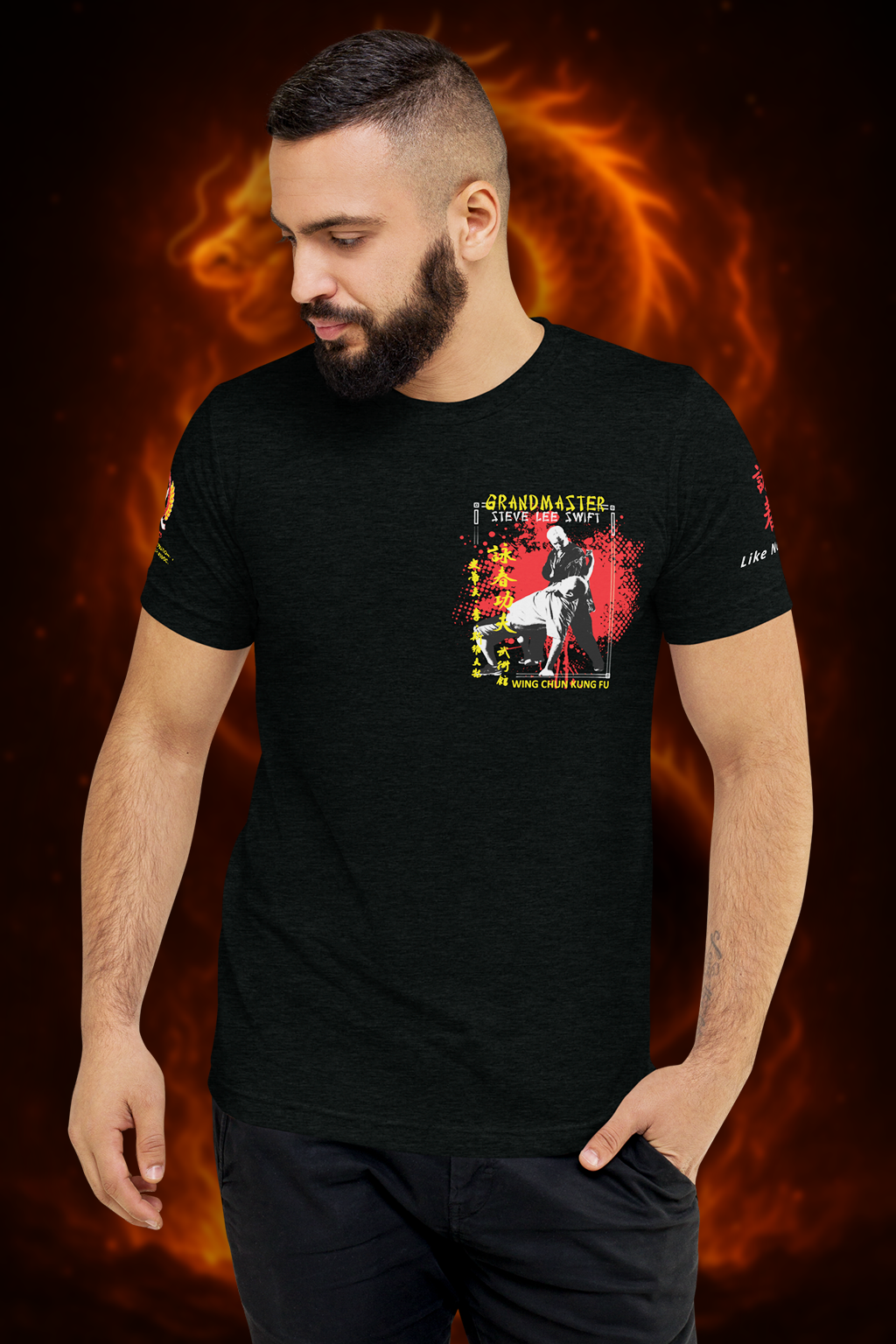Grandmaster Swift – Wing Chun Legacy Tee | Sifu Collection