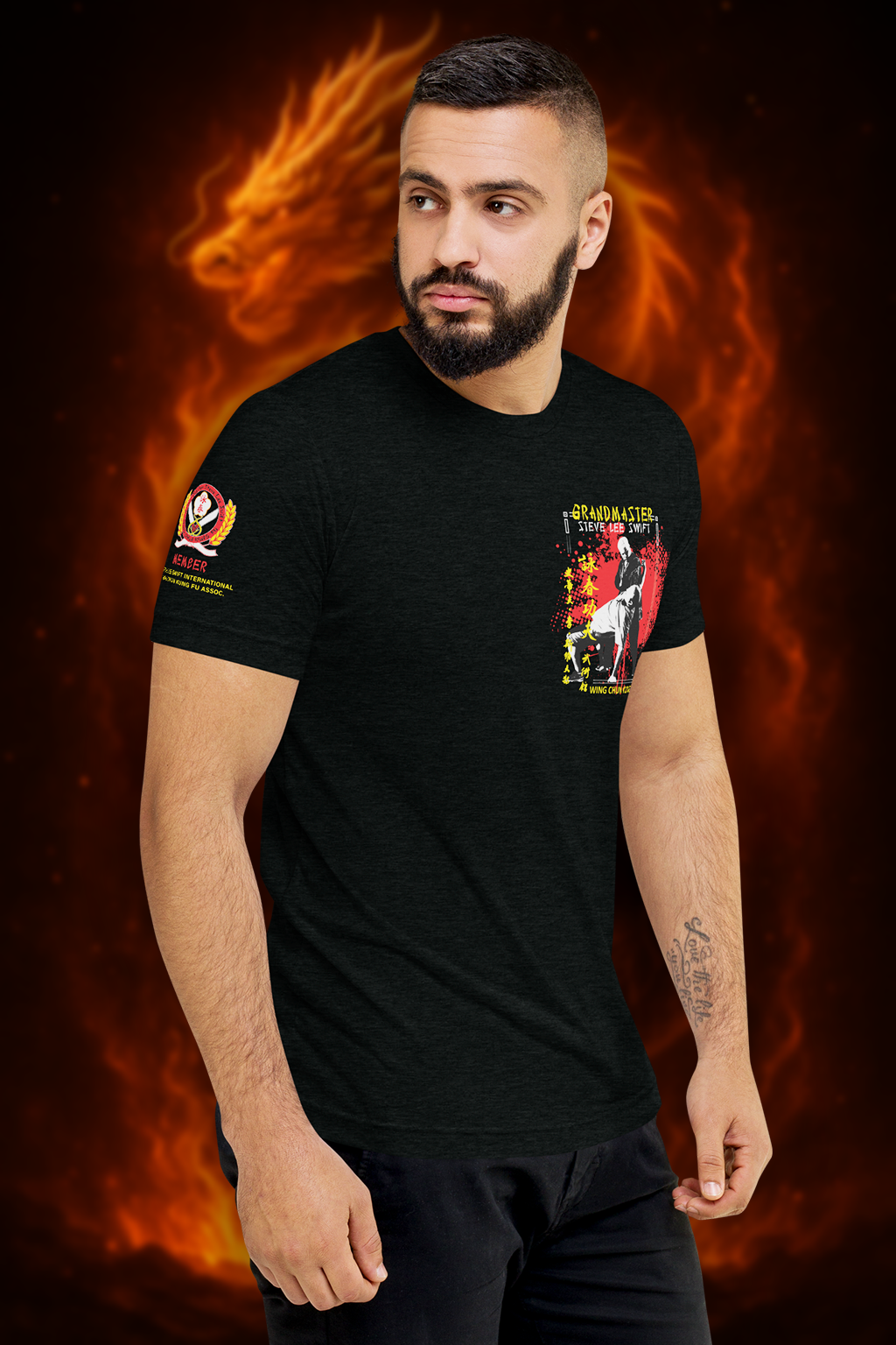 Grandmaster Swift – Wing Chun Legacy Tee | Sifu Collection