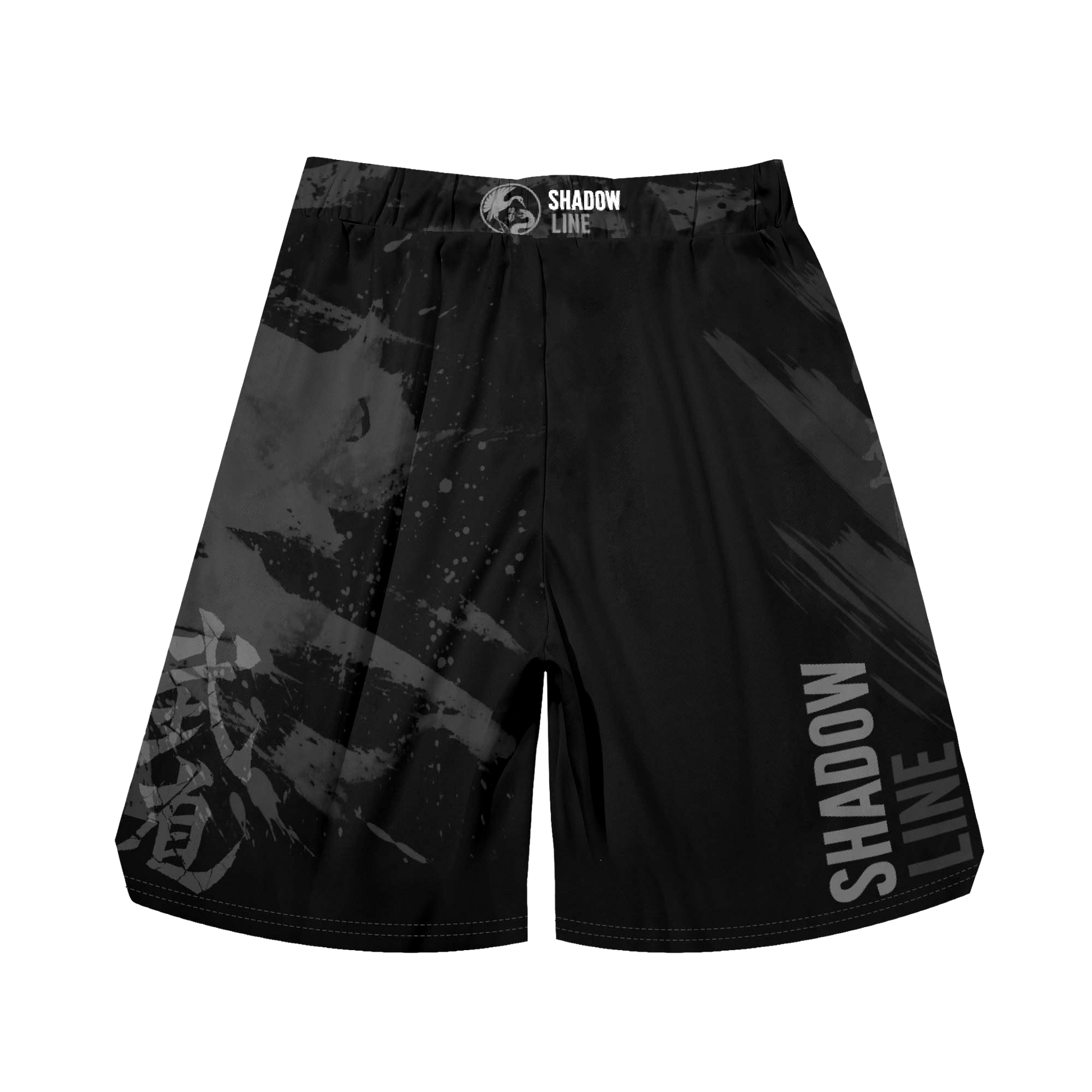 Silent Warrior Male Ninja Combat Shorts – Shadow Line Edition