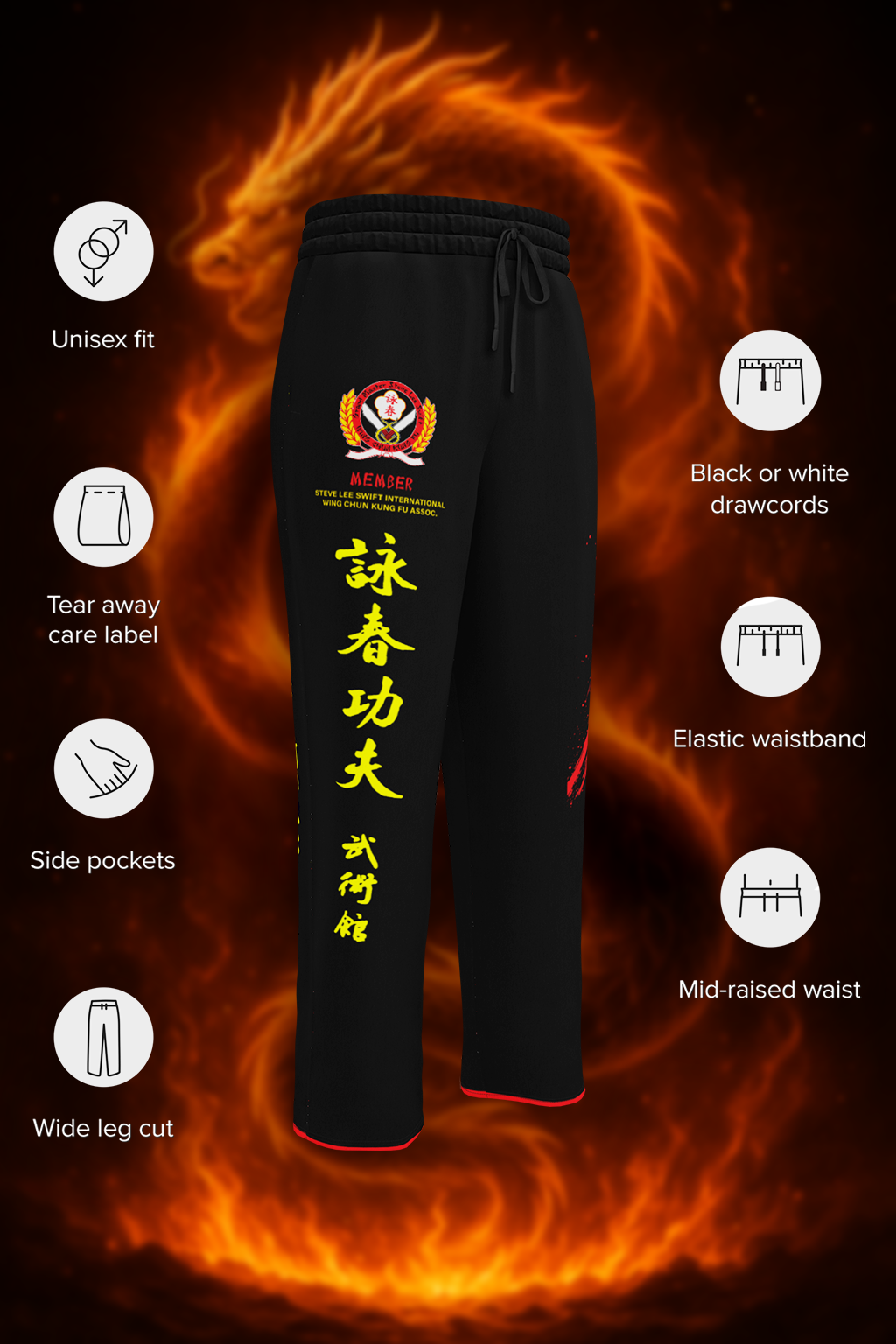 Crane Step Joggers – Sifu Collection