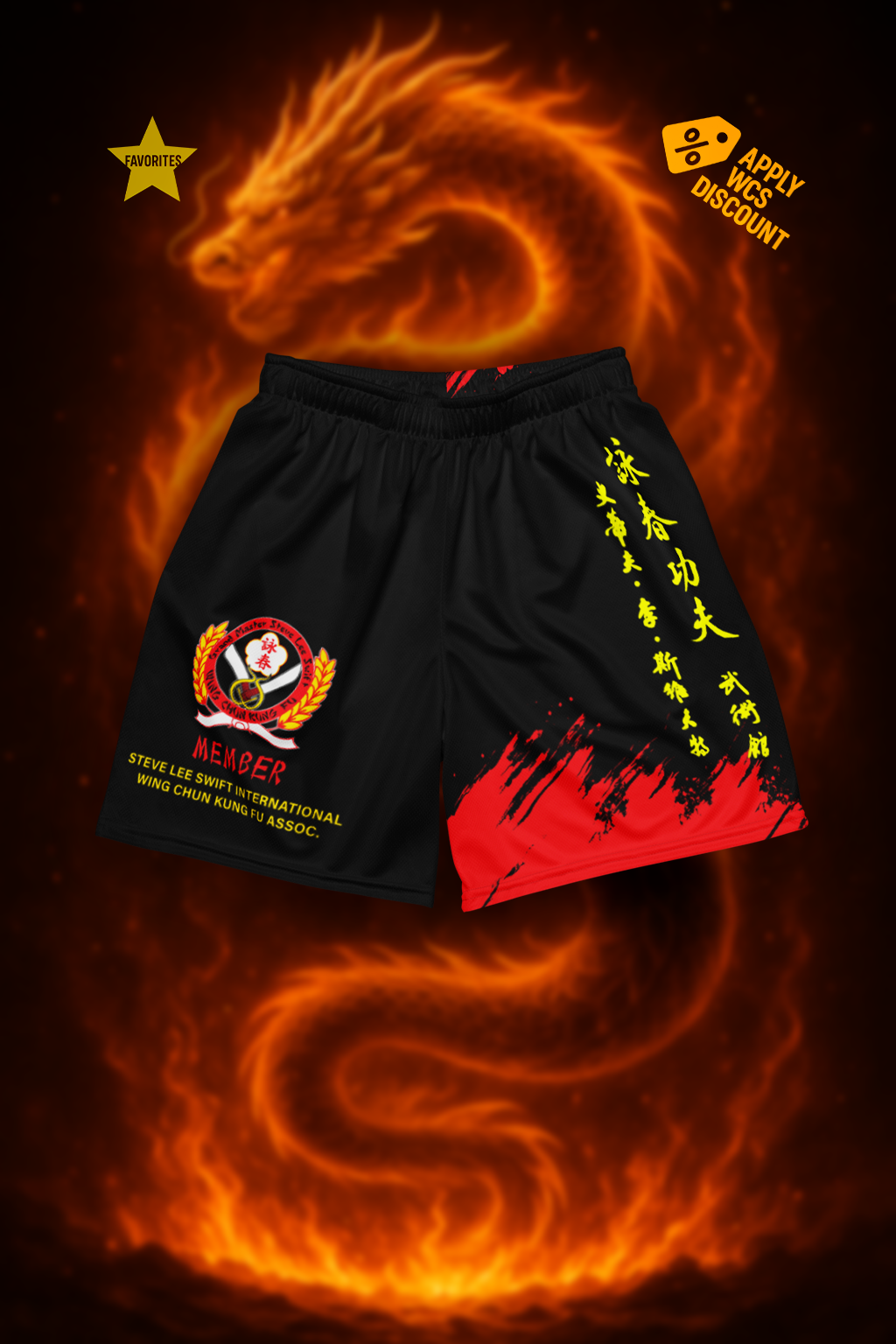 Sifu Legacy Mesh Shorts – Legendary Edition