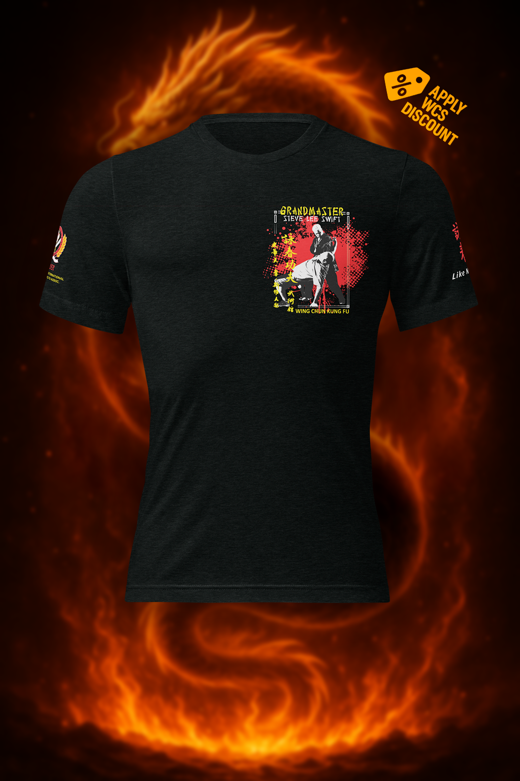 Grandmaster Swift – Wing Chun Legacy Tee | Sifu Collection