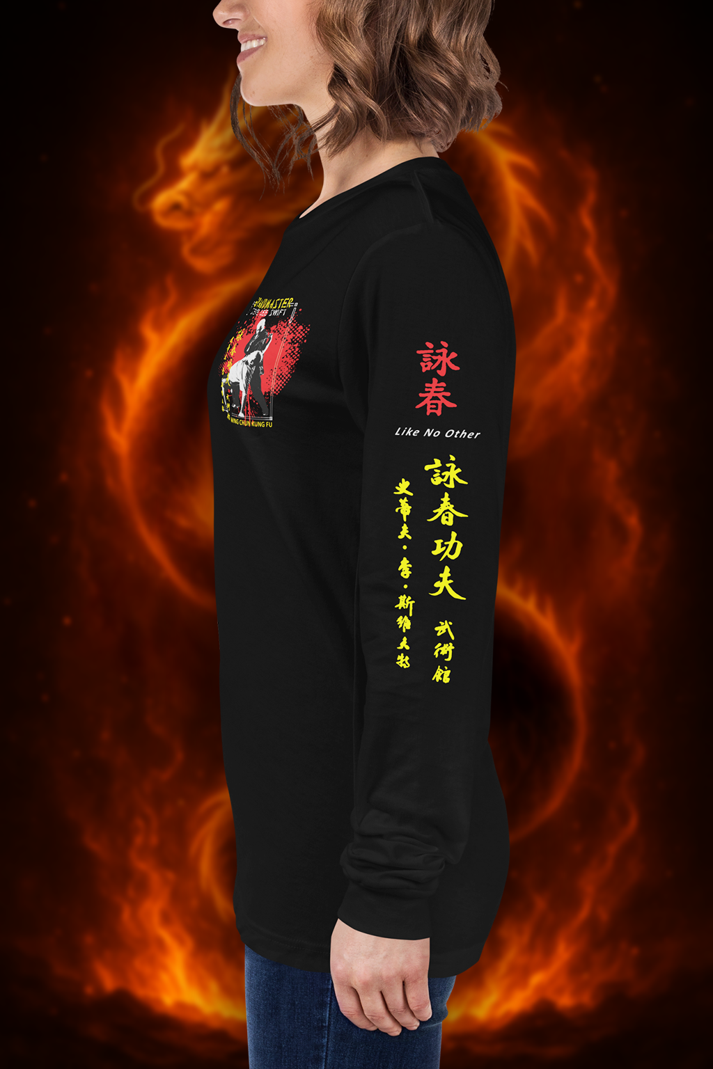 Grandmaster Legacy Long Sleeve | Flame Crest Edition – Sifu Collection