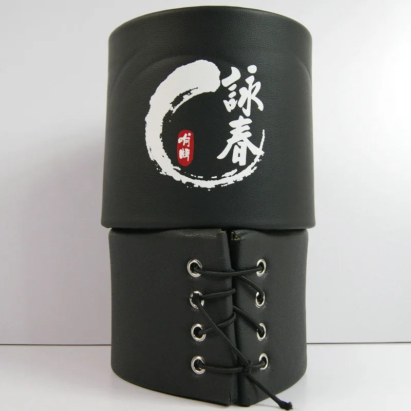 Wing Chun Dummy Striking Pad Set – Elastic Rubber Protective Jacket