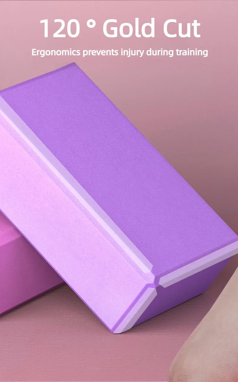 High‑Density EVA Yoga Block – Non‑Slip Support for Pilates & Yoga