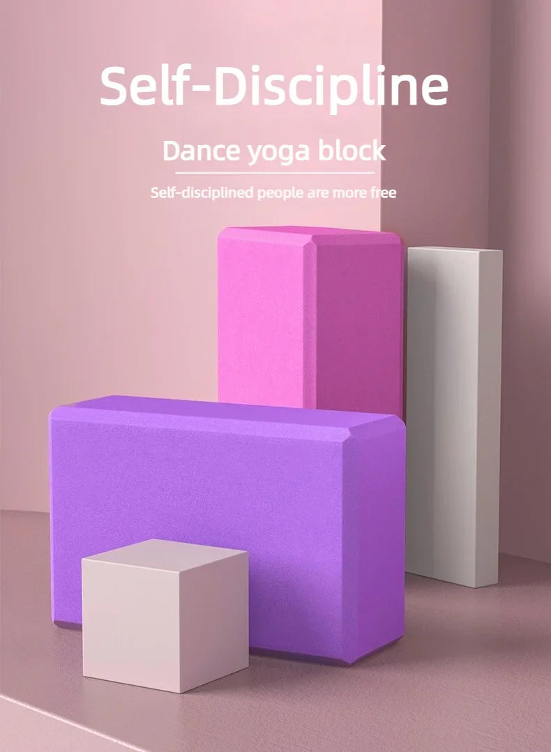 High‑Density EVA Yoga Block – Non‑Slip Support for Pilates & Yoga
