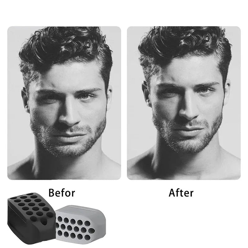 Silicone Jawline Exerciser – Facial Toning Ball for Jaw & Neck