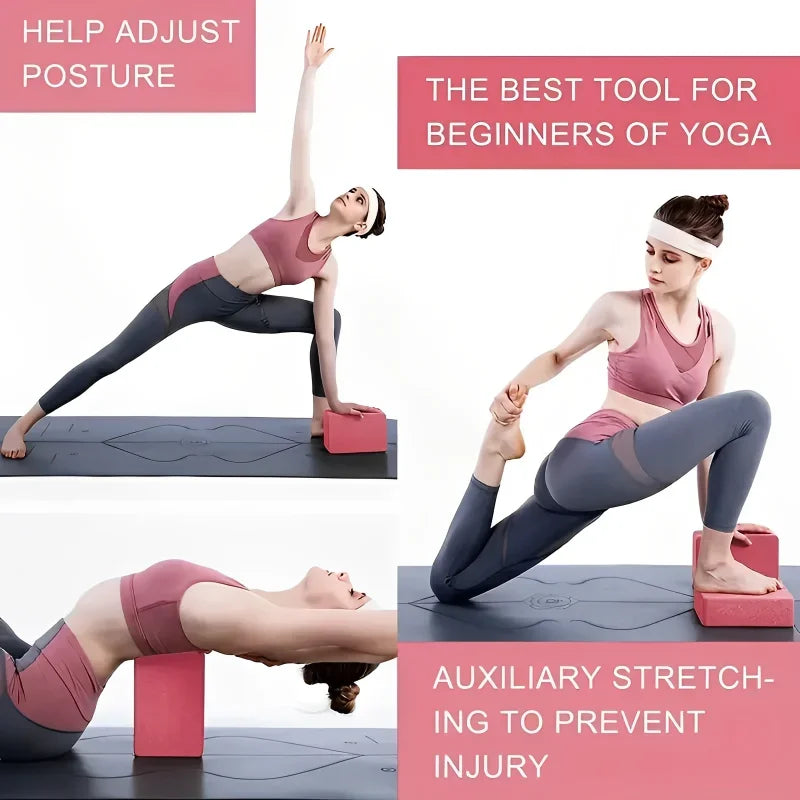 High‑Density EVA Yoga Block – Non‑Slip Support for Pilates & Yoga
