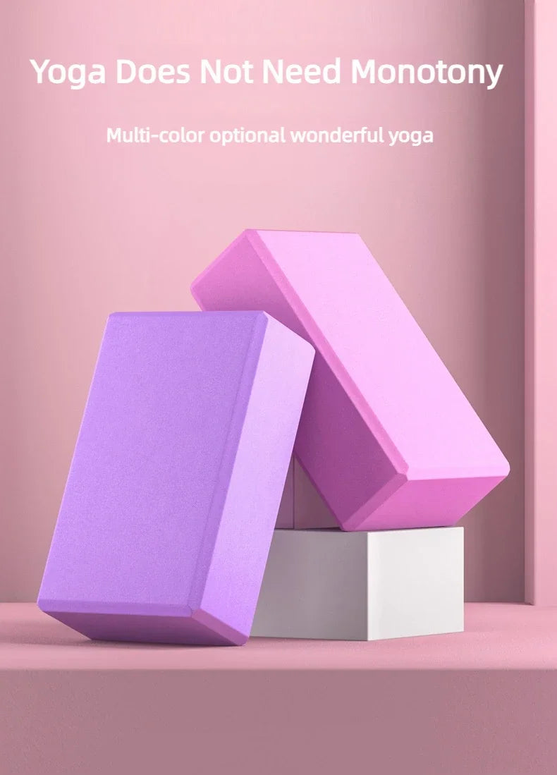 High‑Density EVA Yoga Block – Non‑Slip Support for Pilates & Yoga