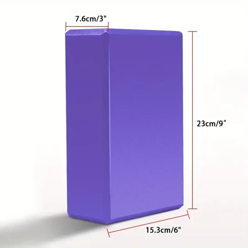 High‑Density EVA Yoga Block – Non‑Slip Support for Pilates & Yoga