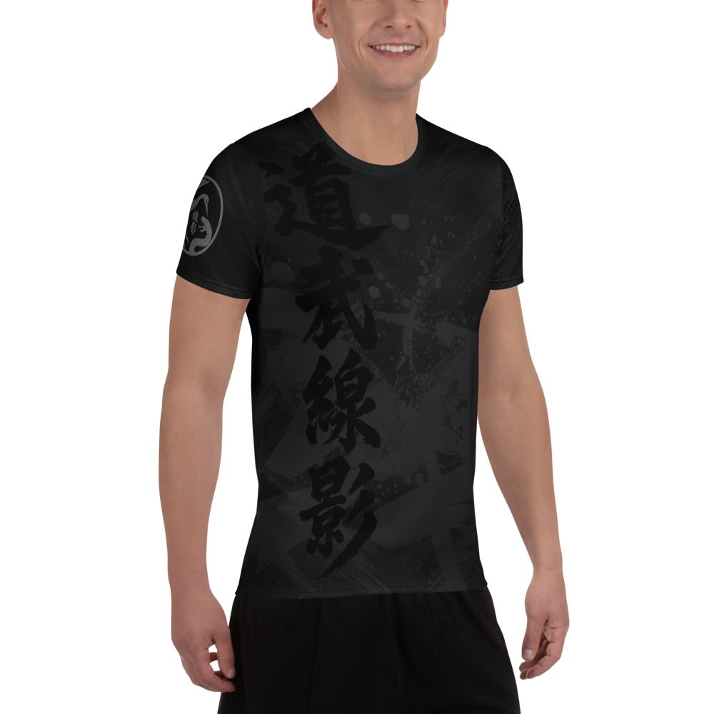 Shadow Line – Crane & Snake Combat Compression Tee (Back Edition)