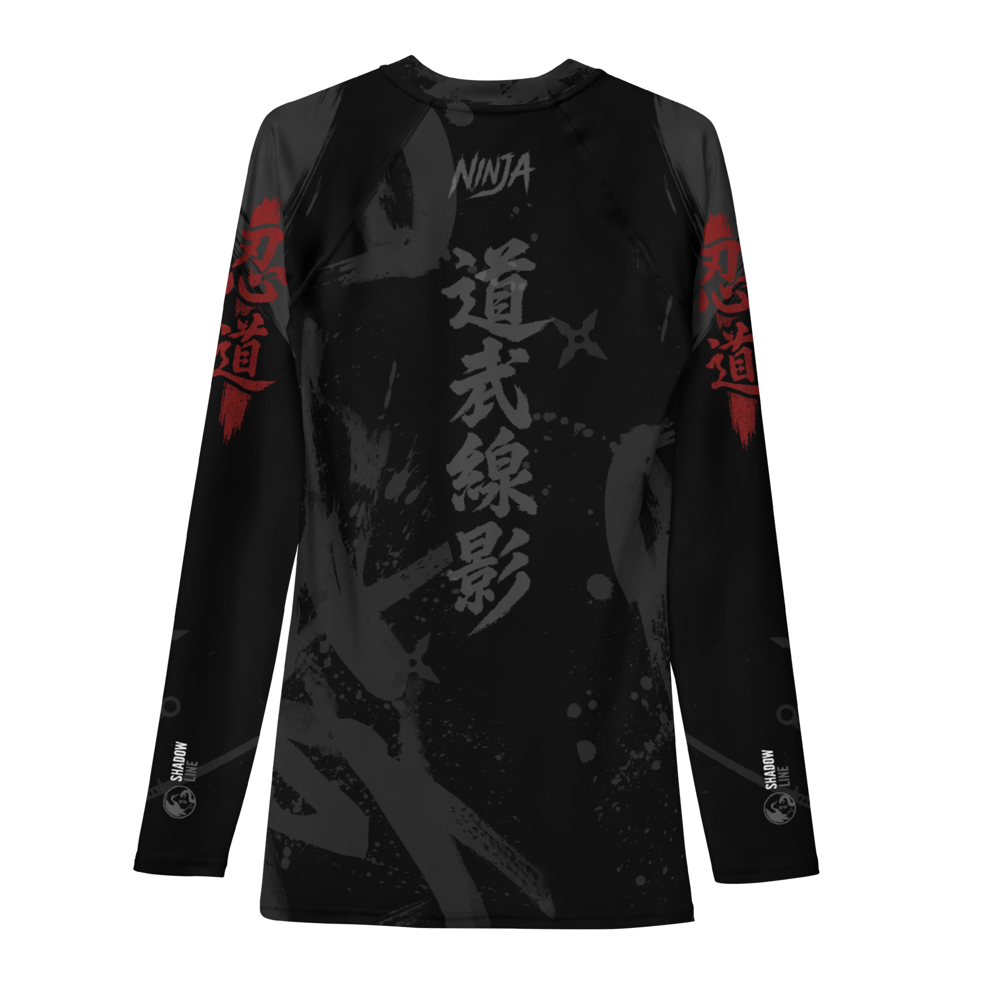 Silent Warrior Ninja Rash Guard – Shadow Line Compression Fit