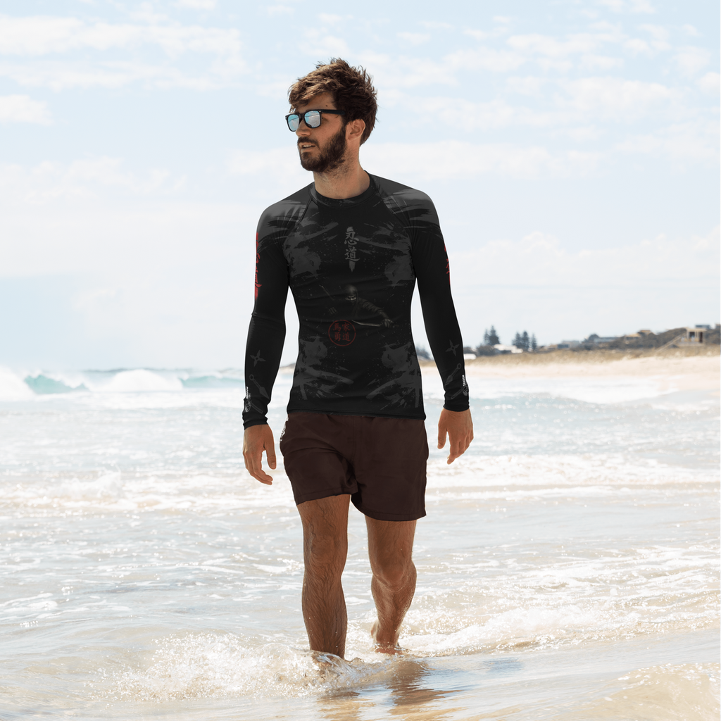 Silent Warrior Ninja Rash Guard – Shadow Line Compression Fit