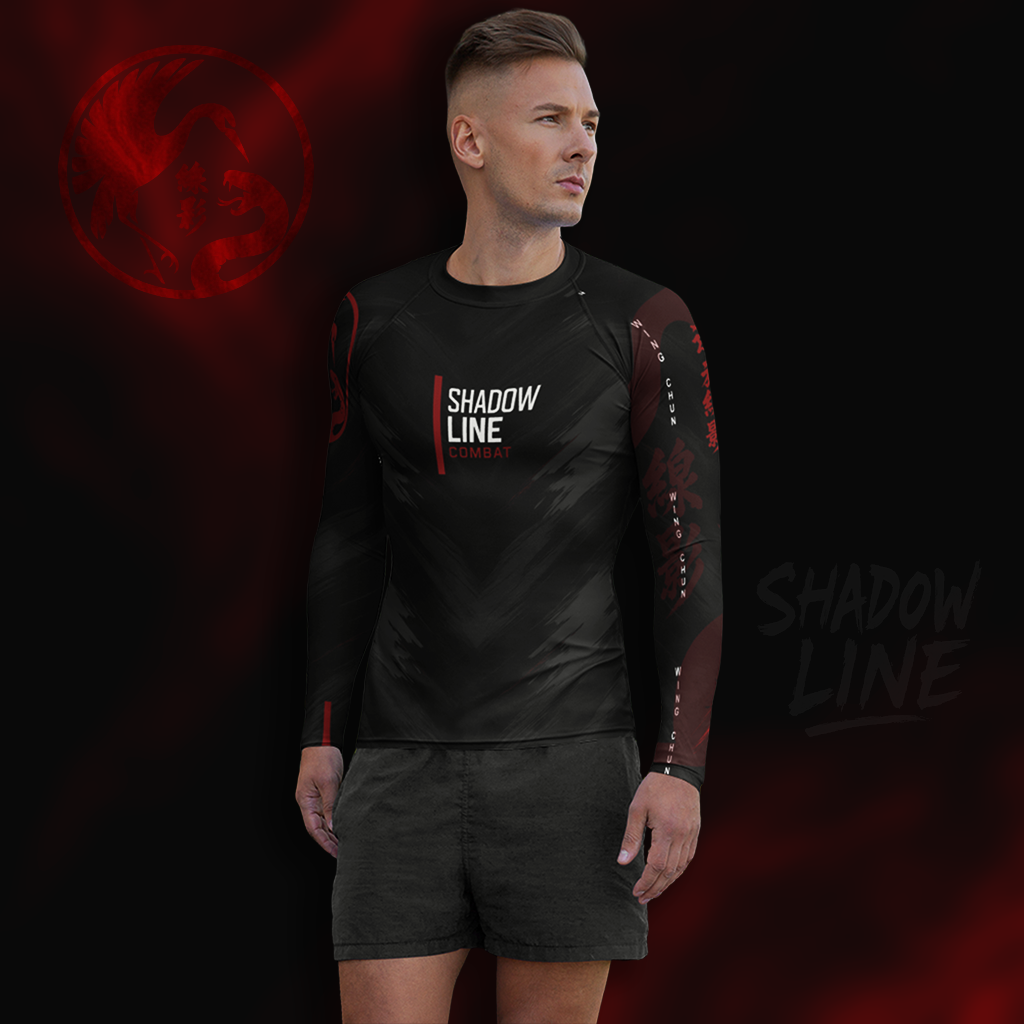 Men's Shadow Line Combat Rash Guard – Legacy Edition (Wing Chun)