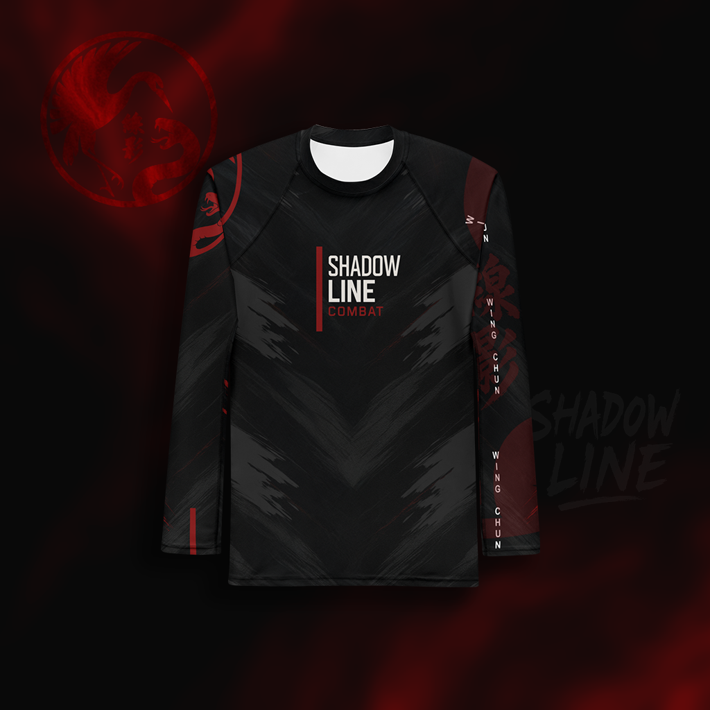 Men's Shadow Line Combat Rash Guard – Legacy Edition (Wing Chun)