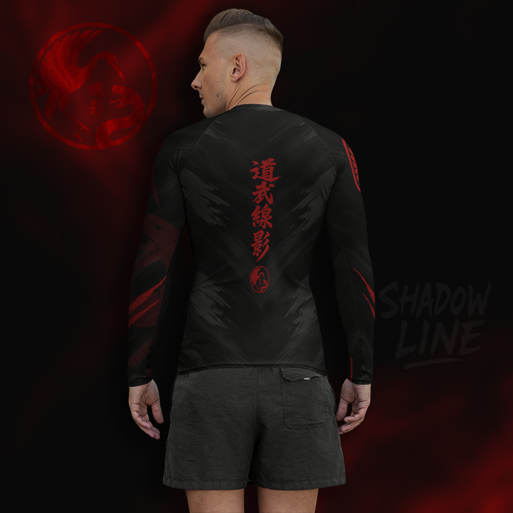 Men's Shadow Line Combat Rash Guard – Legacy Edition (Wing Chun)