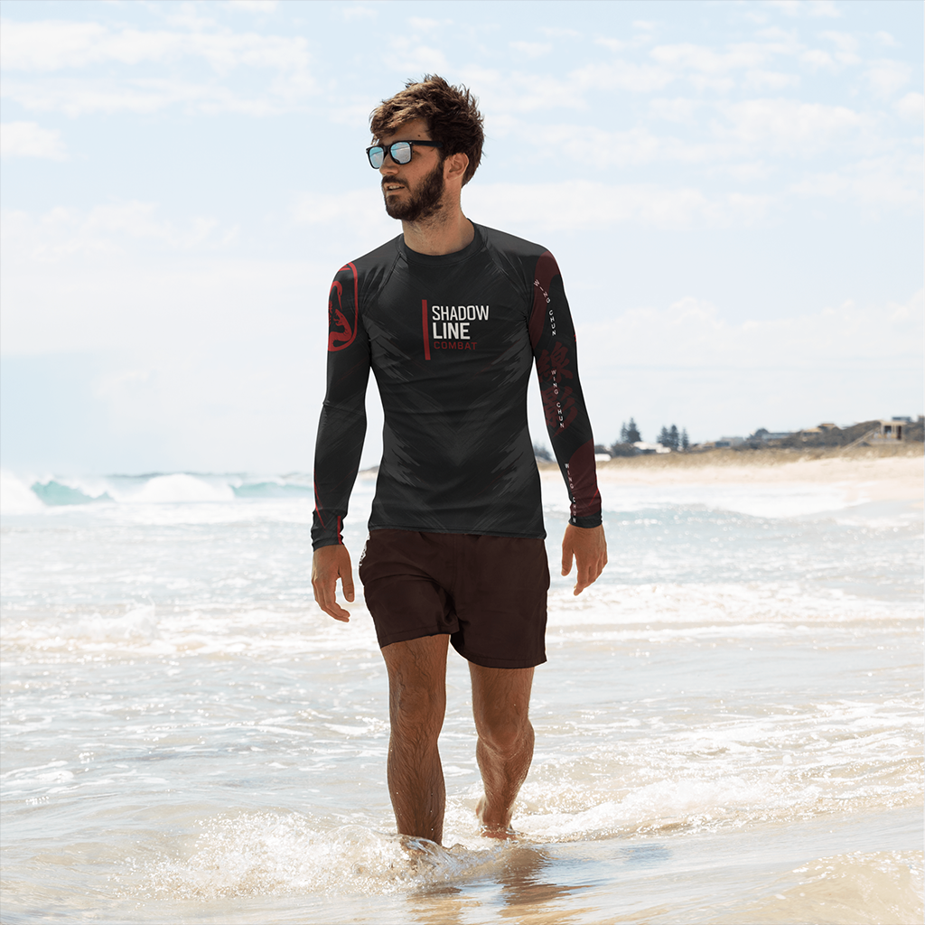 Men's Shadow Line Combat Rash Guard – Legacy Edition (Wing Chun)