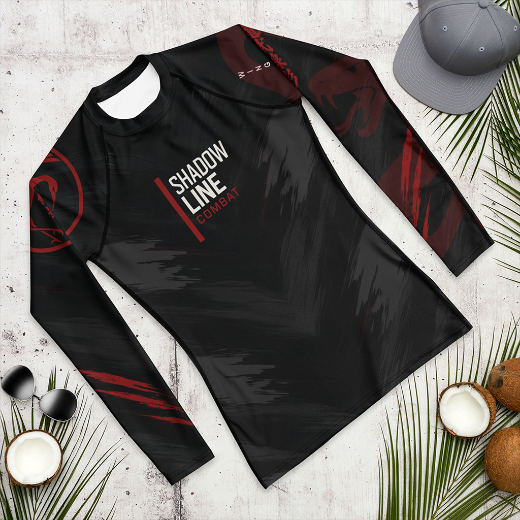 Men's Shadow Line Combat Rash Guard – Legacy Edition (Wing Chun)