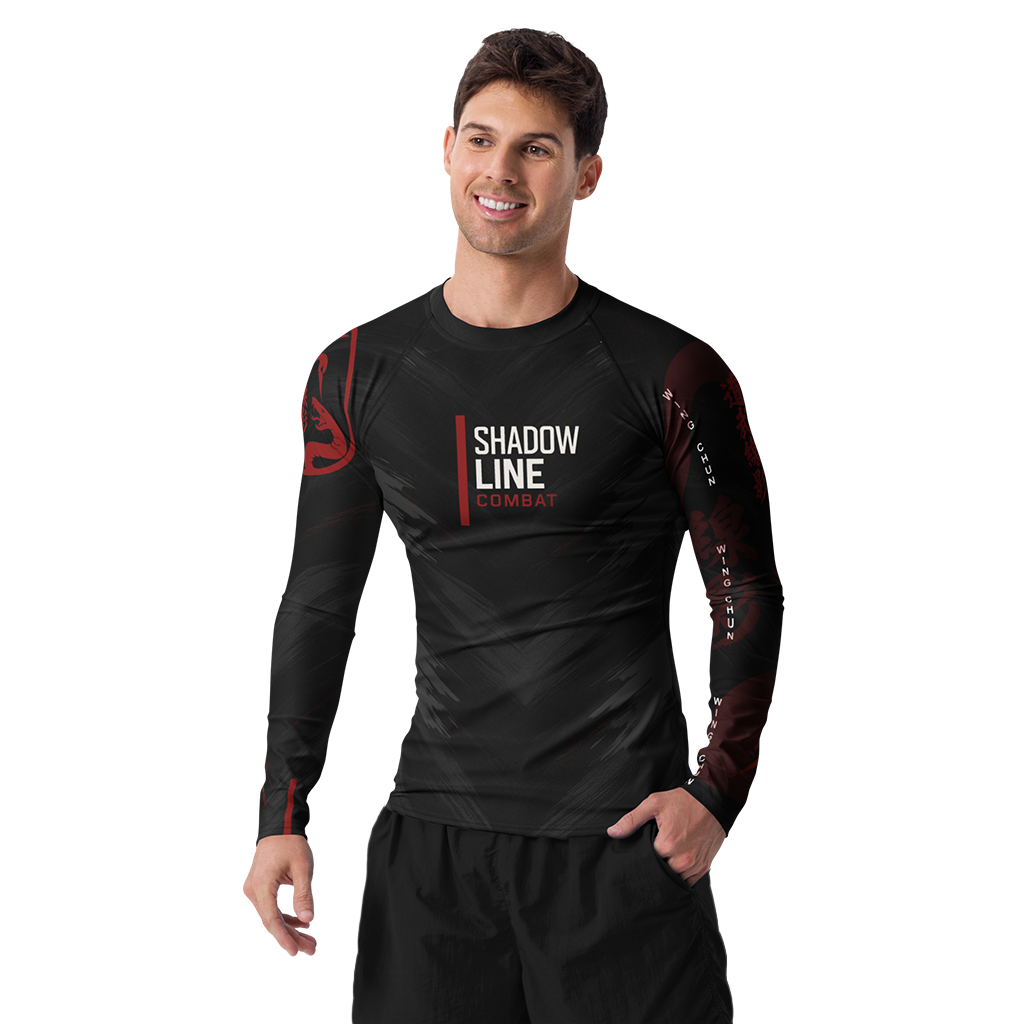 Men's Shadow Line Combat Rash Guard – Legacy Edition (Wing Chun)