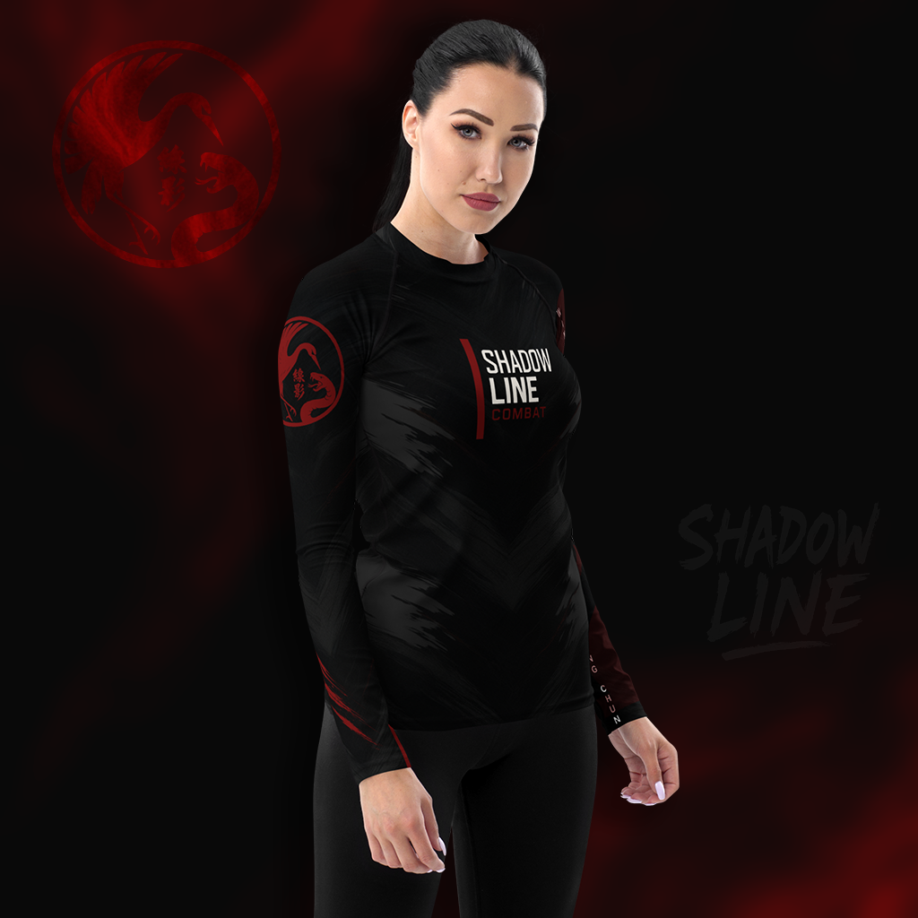 Women's Shadow Line Combat Rash Guard – Legacy Edition (Wing Chun)