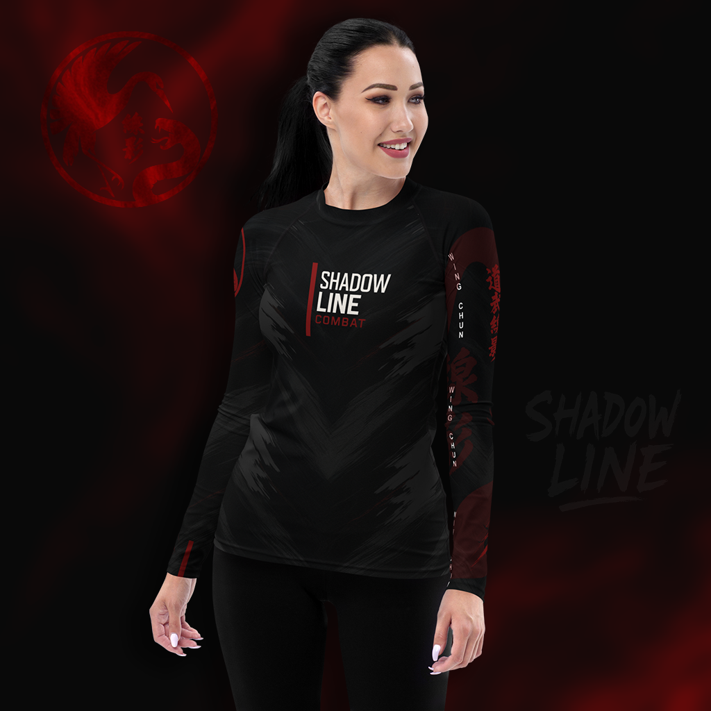 Women's Shadow Line Combat Rash Guard – Legacy Edition (Wing Chun)
