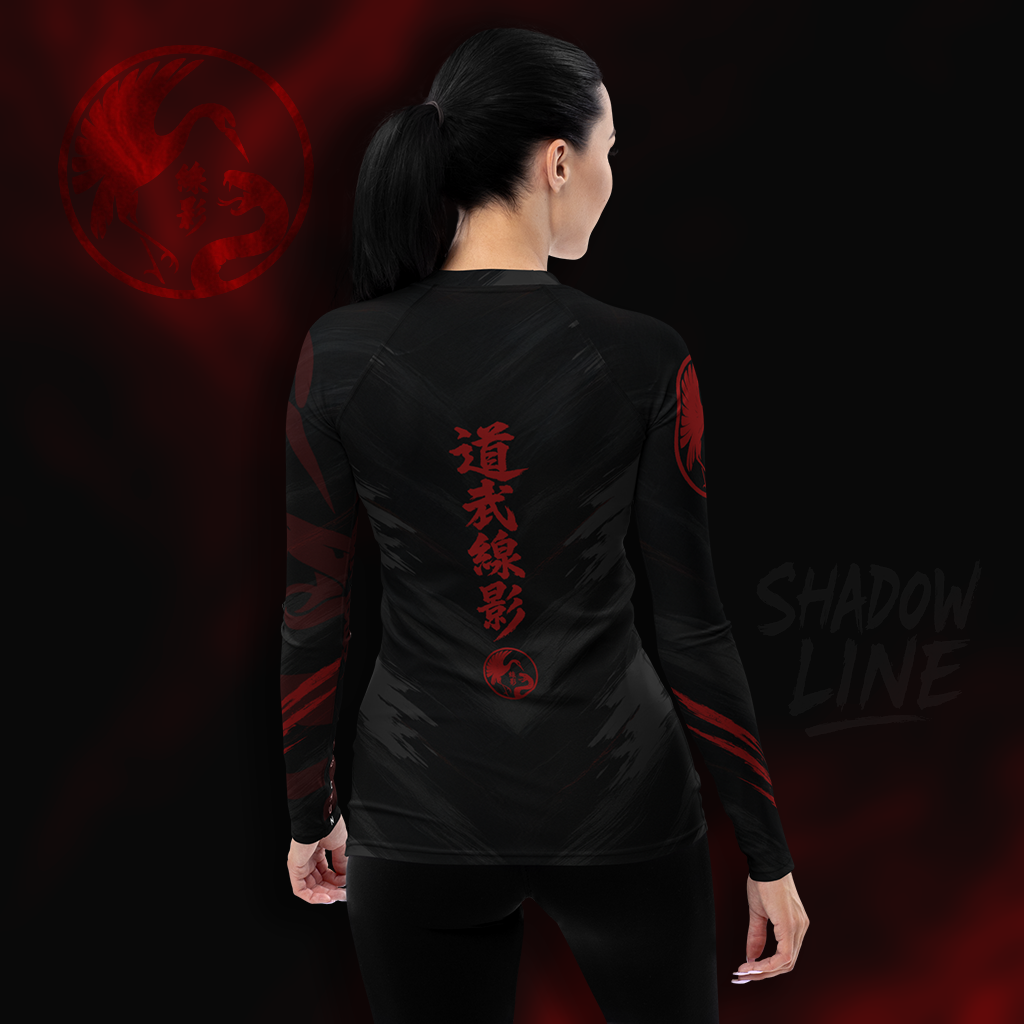 Women's Shadow Line Combat Rash Guard – Legacy Edition (Wing Chun)