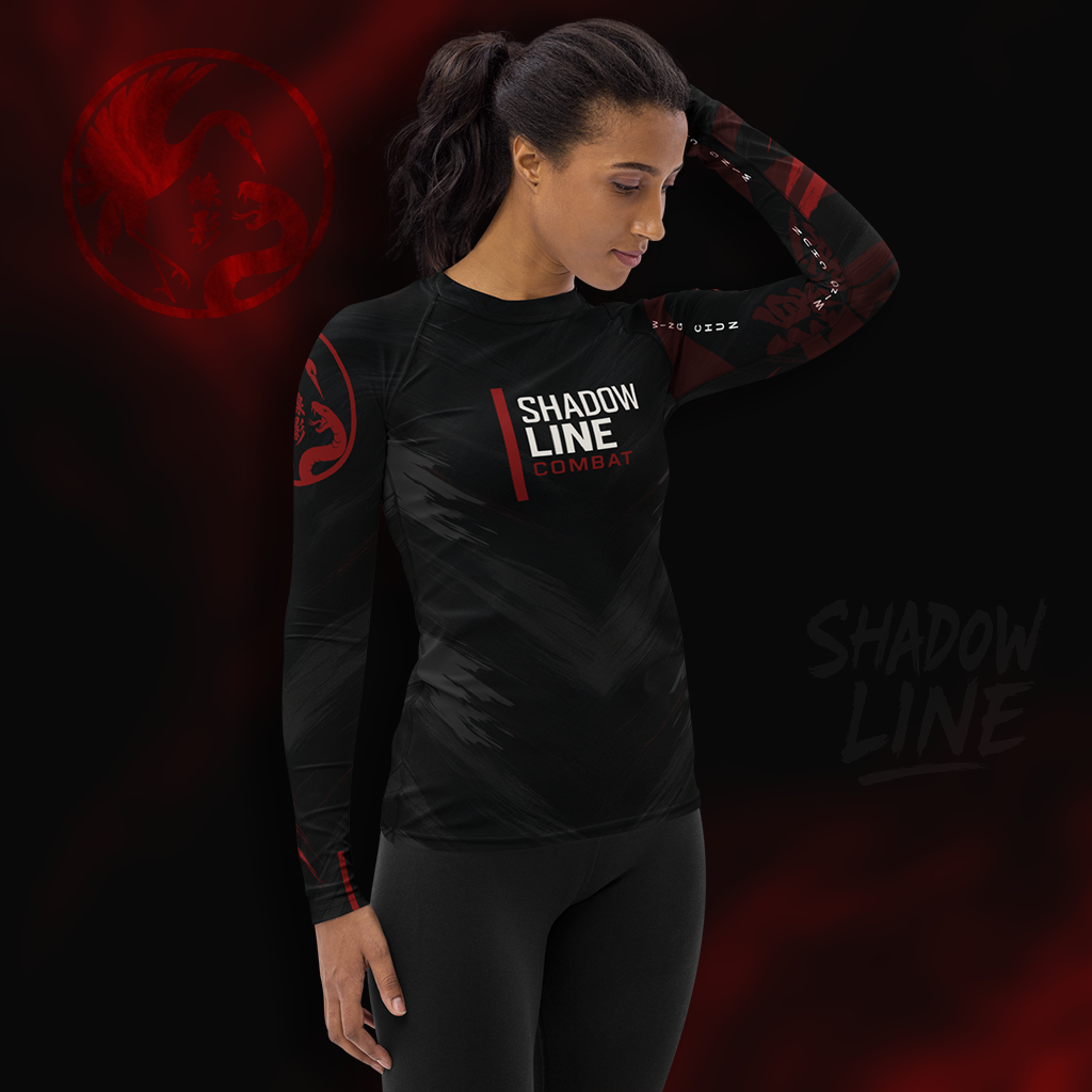 Women's Shadow Line Combat Rash Guard – Legacy Edition (Wing Chun)