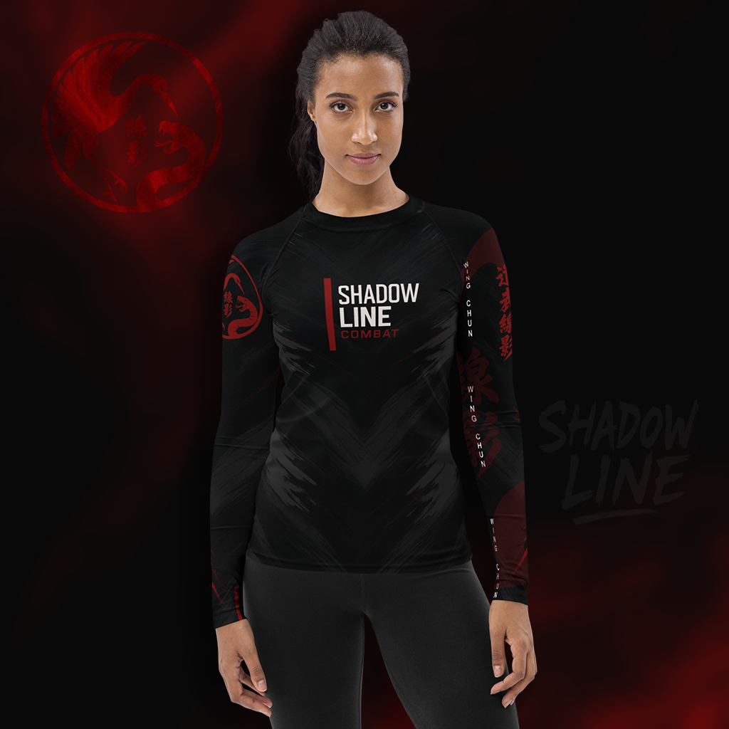 Women's Shadow Line Combat Rash Guard – Legacy Edition (Wing Chun)