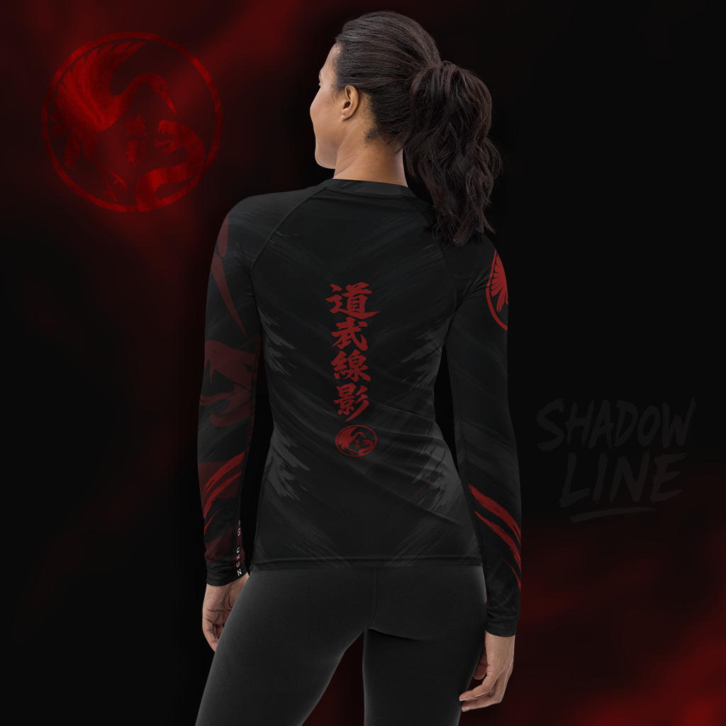 Women's Shadow Line Combat Rash Guard – Legacy Edition (Wing Chun)