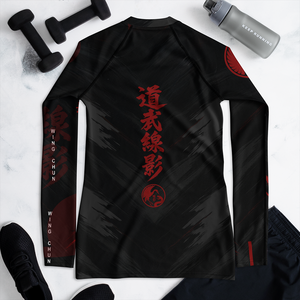 Women's Shadow Line Combat Rash Guard – Legacy Edition (Wing Chun)