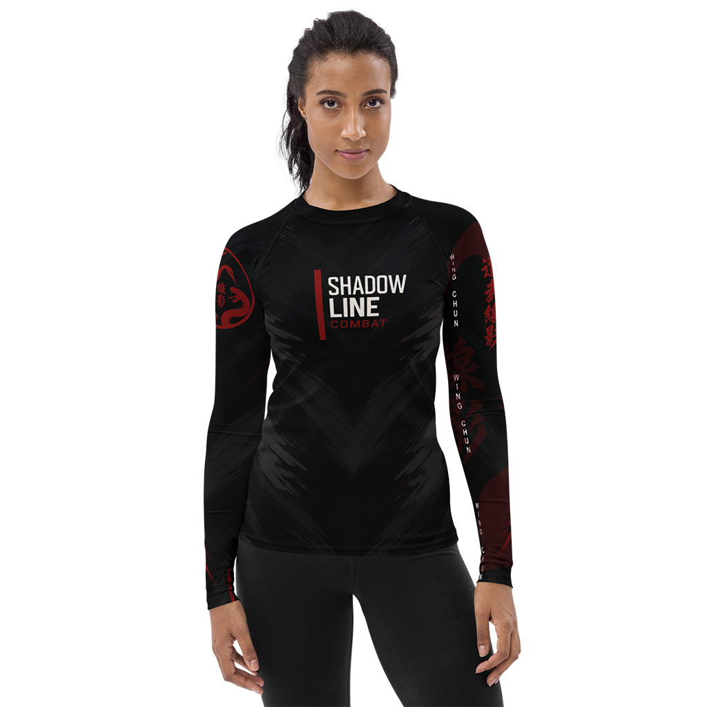 Women's Shadow Line Combat Rash Guard – Legacy Edition (Wing Chun)